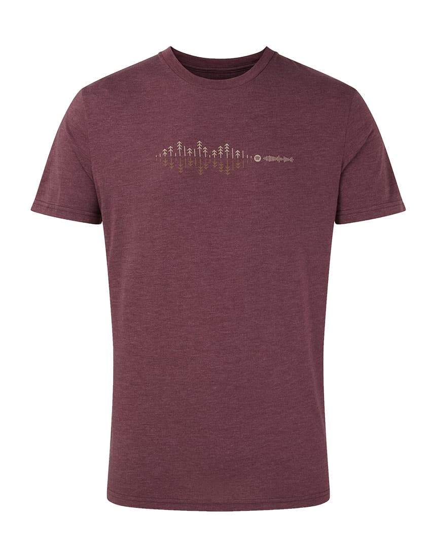 TenTree SoundWave férfi póló ghost