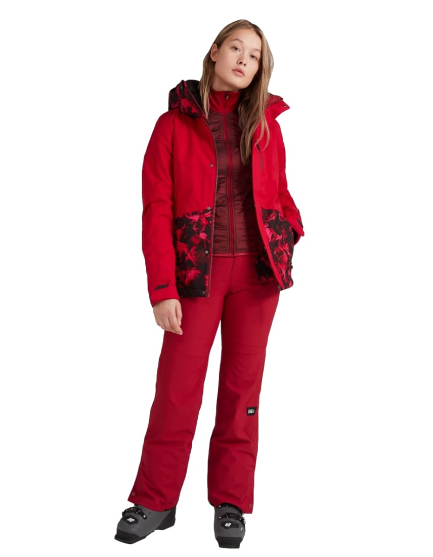 Coral női síkabát teljes alakos elölről