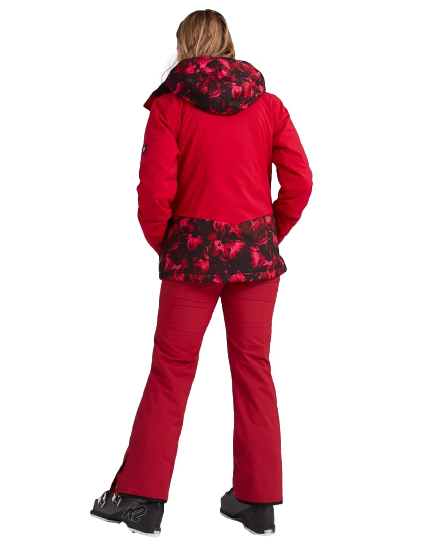 Coral női síkabát teljes alakos hátulról