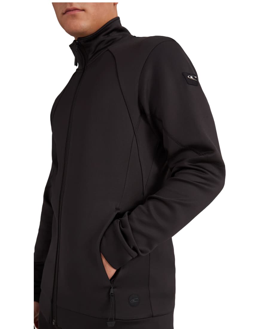 Riders technikai zipzáros pulóver - O'Neill közeli fénykép modellen Riders technikai zipzáros pulóver - O'Neill közeli fénykép modellen