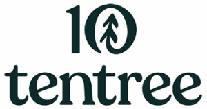 TenTree Logo -Fenntartható ruhák gyártója