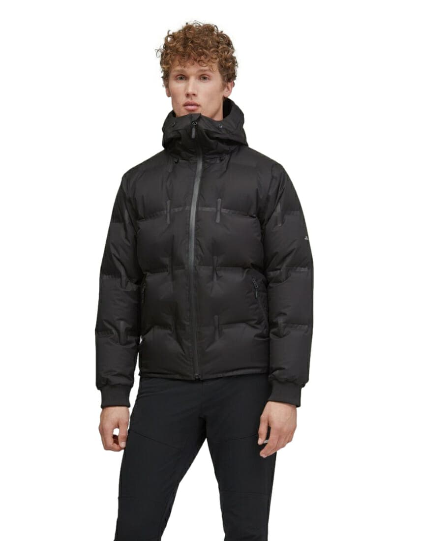 Supersuit felfújható kabát férfiaknak, modellen, elölről
