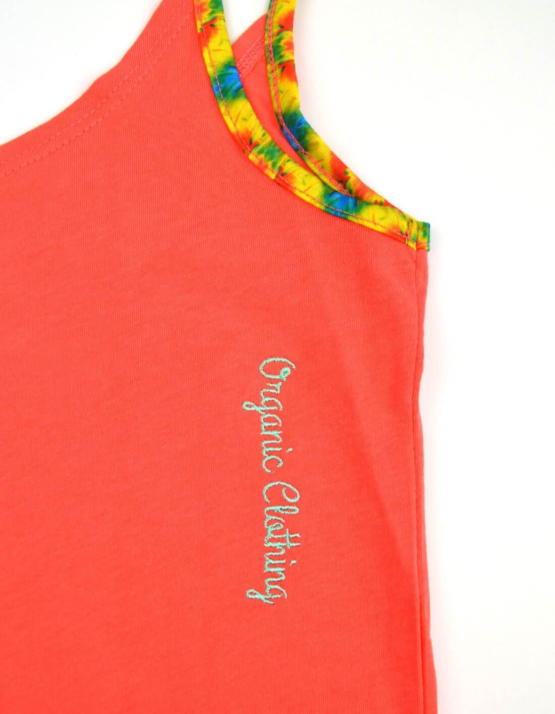 Move up corall biopamut ruha "Organic Clothing" hímzés